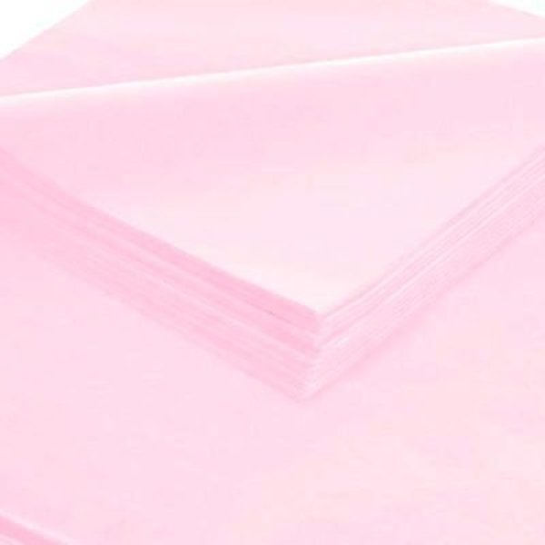 Box Packaging Global Industrial„¢ Gift Grade Tissue Paper, 20"W x 30"L, Light Pink, 480 Sheets T2030P